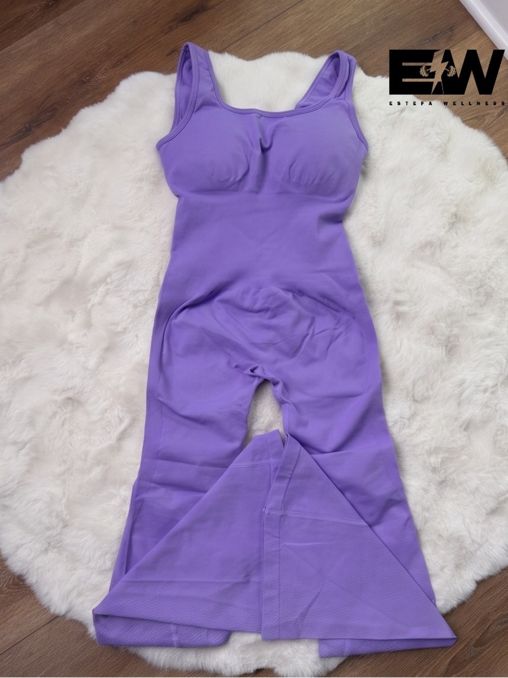 Purple Seamless jumpsuit